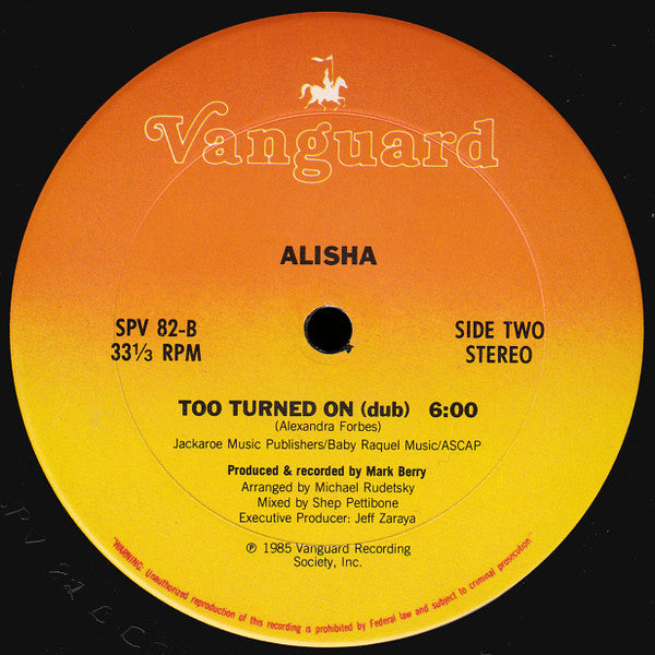 Too Turned On Alisha