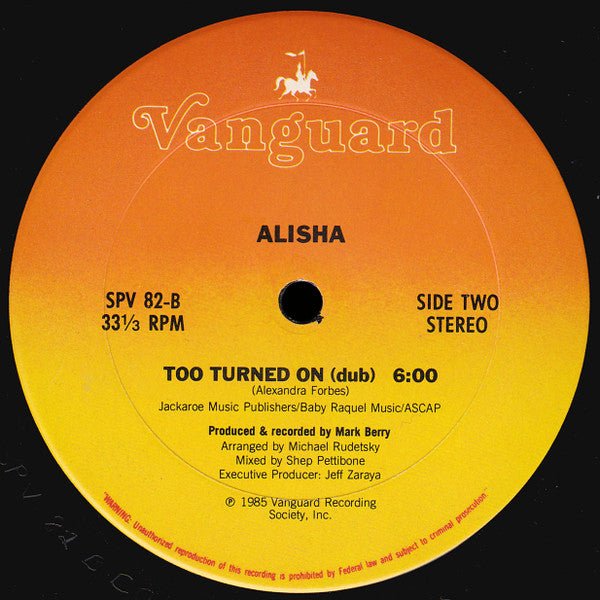 Too Turned On Alisha