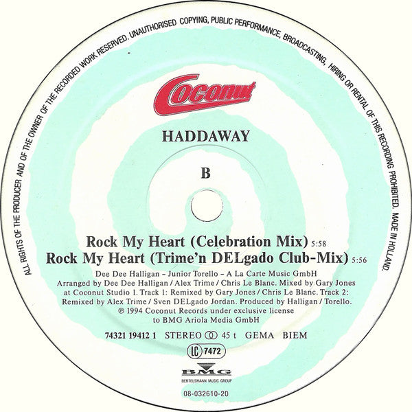 Rock My Heart Haddaway