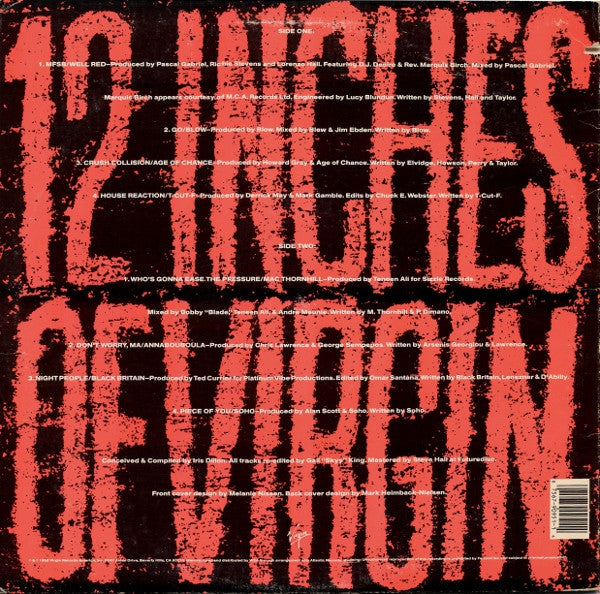 XII Inches Of Virgin Various
