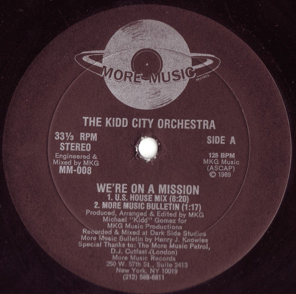 We're On A Mission The Kidd City Orchestra
