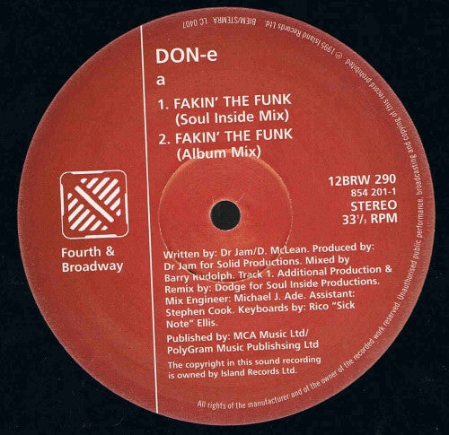 Fakin' The Funk DON-E