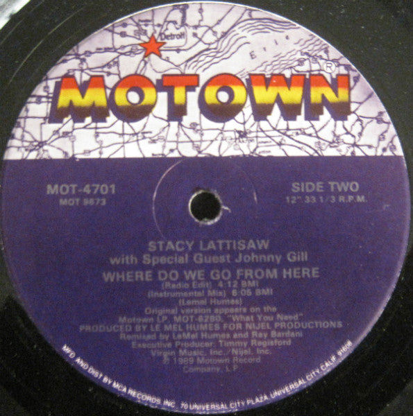 Where Do We Go From Here Stacy Lattisaw,Johnny Gill