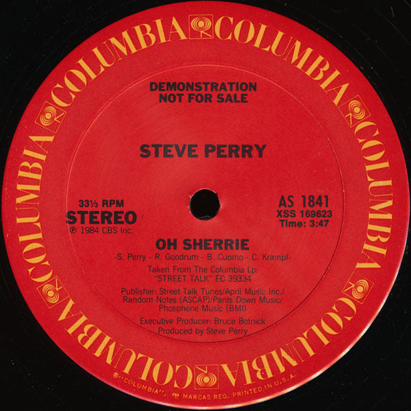 Oh Sherrie Steve Perry