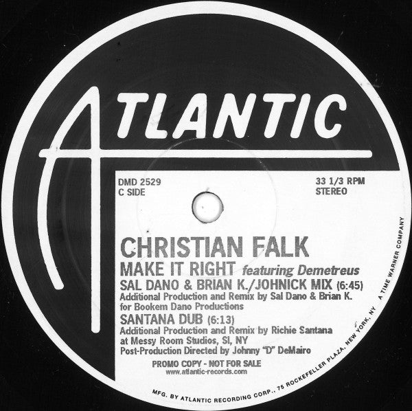 Make It Right Christian Falk,Demetreus