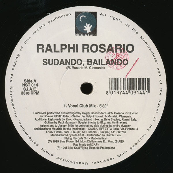 Sudando, Bailando Ralphi Rosario