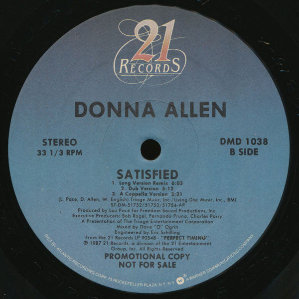 Satisfied Donna Allen