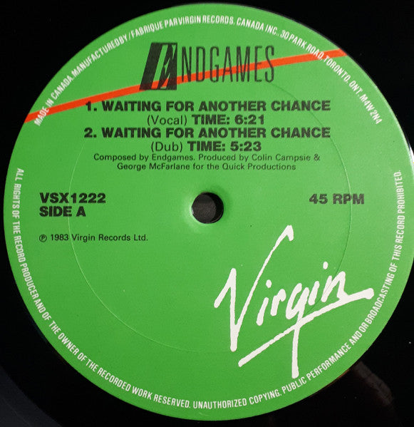 Waiting For Another Chance / Desire Endgames