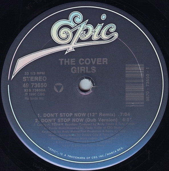 Don't Stop Now / Funk Boutique The Cover Girls