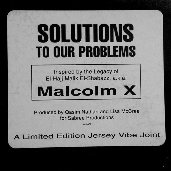 Volume 1: Inspired By The Legacy Of Malcolm X | Rectangle Triangle