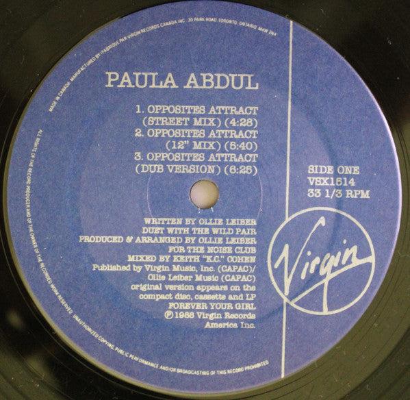 Opposites Attract Paula Abdul