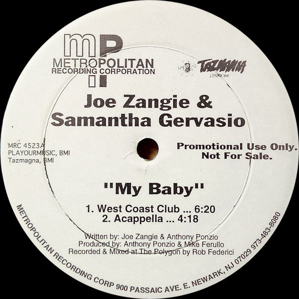 My Baby Joe Zangie,Samantha Gervasio