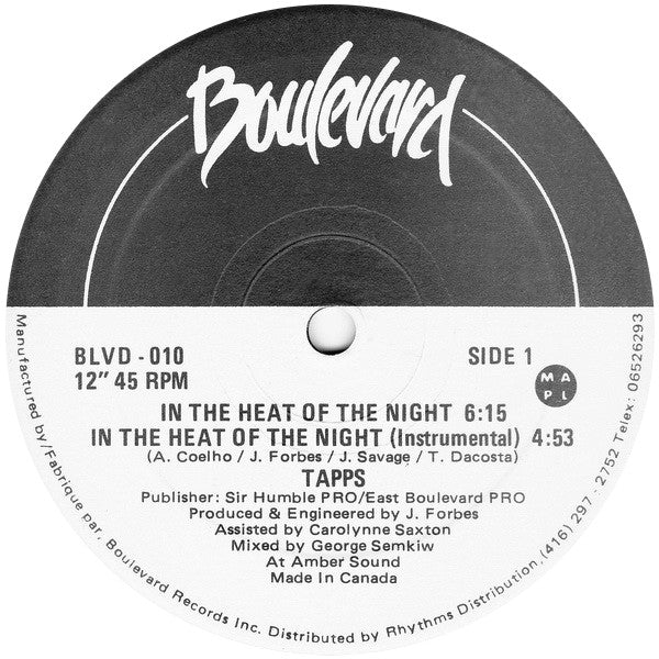 In The Heat Of The Night 2 Tapps