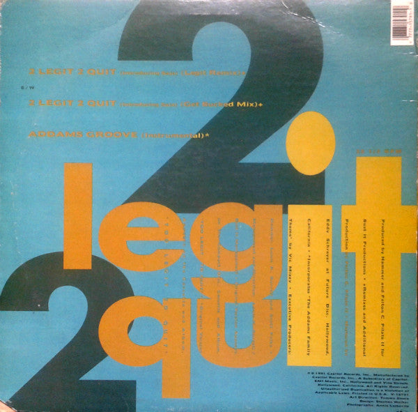 2 Legit 2 Quit MC Hammer