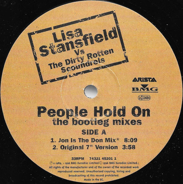 People Hold On (The Bootleg Mixes) Lisa Stansfield,Dirty Rotten Scoundrels