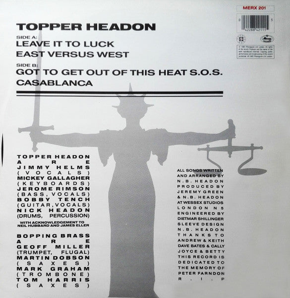 Leave It To Luck Topper Headon