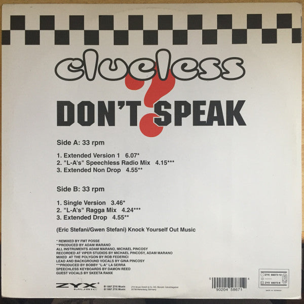 Don't Speak Clueless