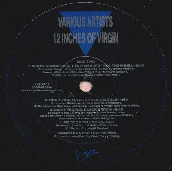 XII Inches Of Virgin Various