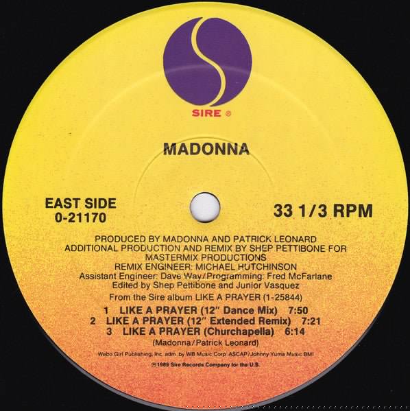 Like A Prayer Madonna