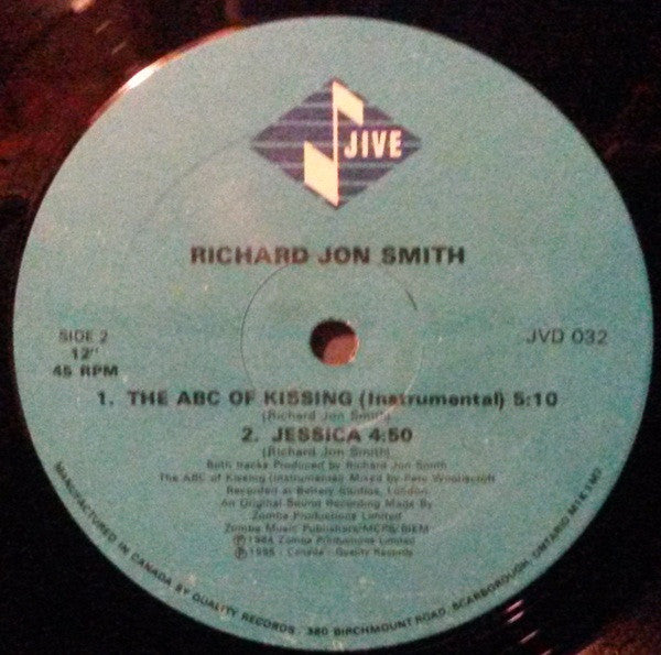 The ABC Of Kissing Richard Jon Smith