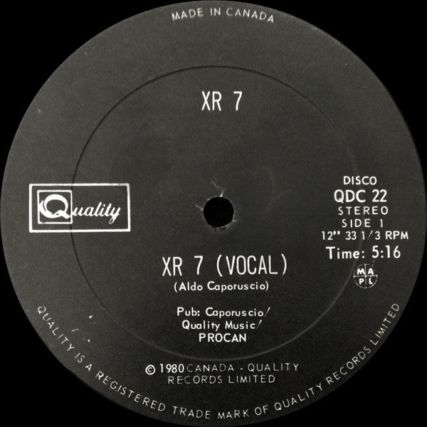 XR 7 XR 7