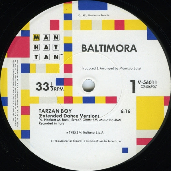 Tarzan Boy Baltimora