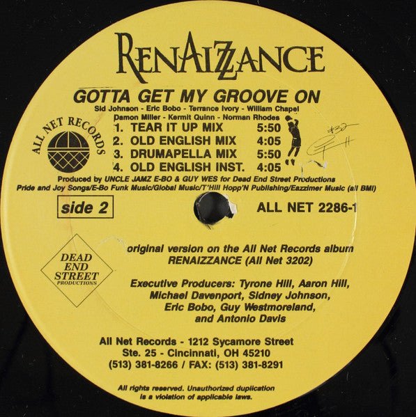 Coast To Coast / Gotta Get My Groove On D'Meka,Renaizzance
