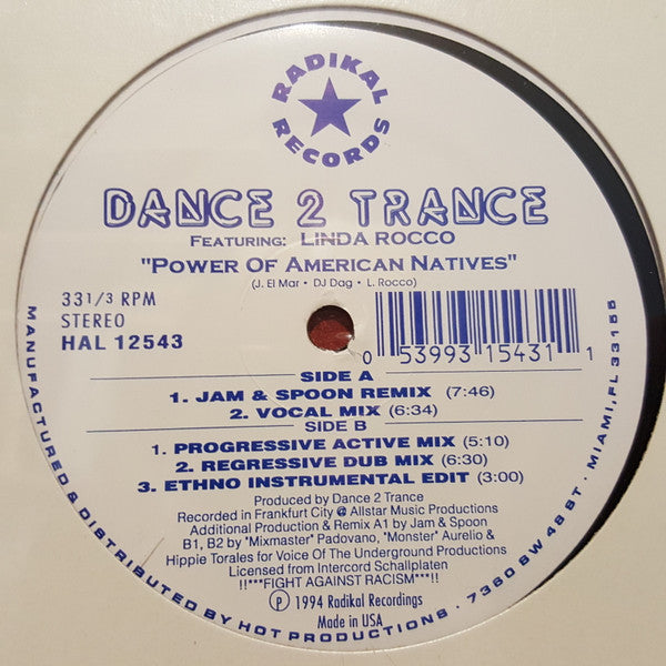 Power Of American Natives Dance 2 Trance
