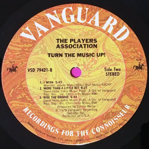 Turn The Music Up! The Players Association