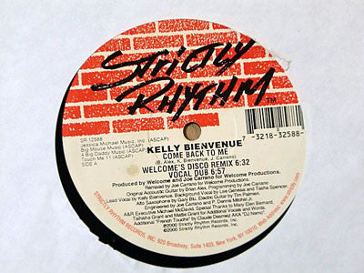 Come Back To Me Kelly Bienvenue