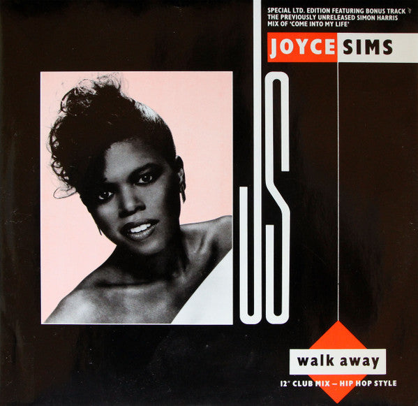 Rectangle Triangle Walk Away / Come Into My Life UK Remix vinyl record with colorful album cover art.