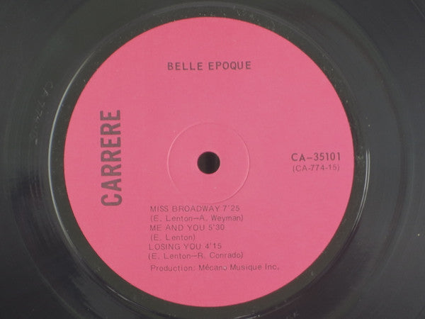 Miss Broadway Belle Epoque