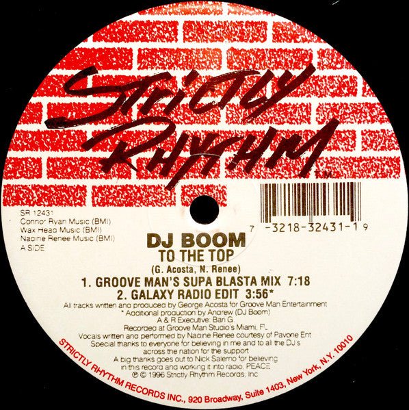 To The Top DJ Boom