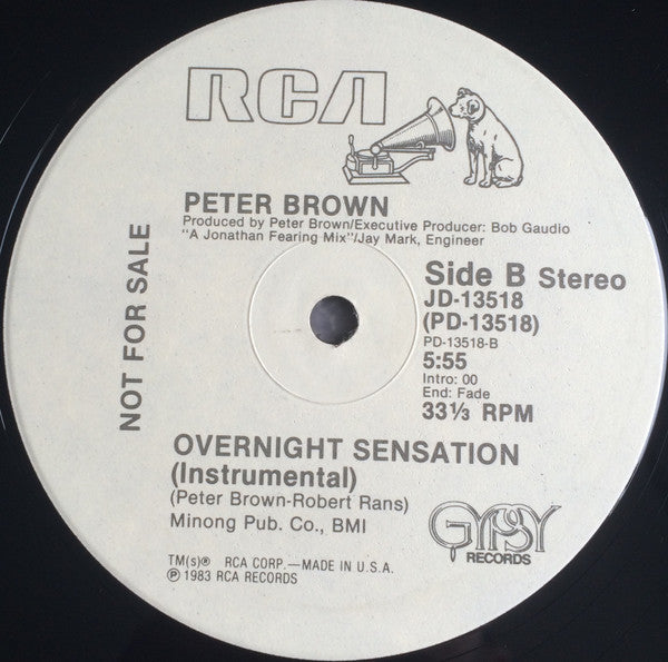 Overnight Sensation Peter Brown (2)