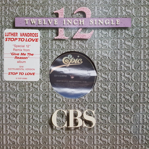 Stop To Love Luther Vandross