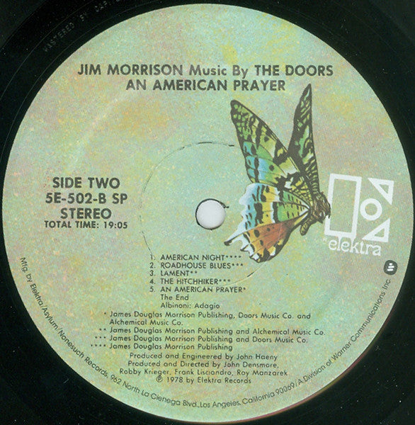 An American Prayer Jim Morrison,The Doors