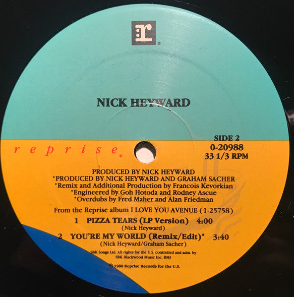 You're My World 2 Nick Heyward