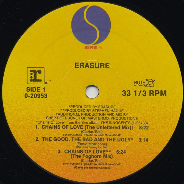 Chains Of Love Erasure