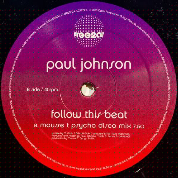 Follow This Beat Paul Johnson