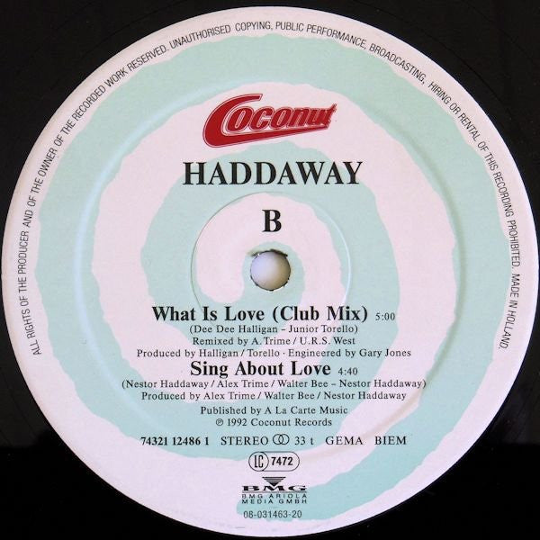 What Is Love 2 Haddaway