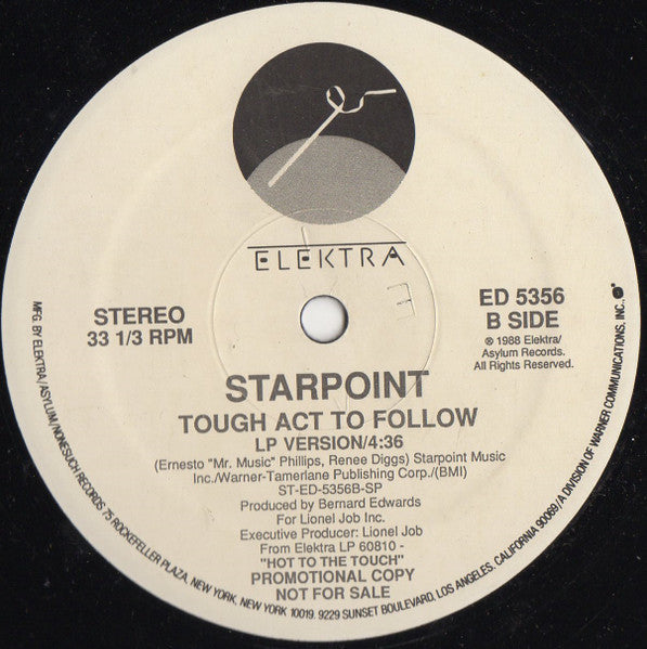 Tough Act To Follow Starpoint