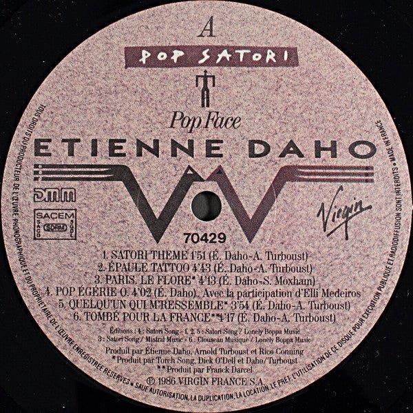 Pop Satori Etienne Daho