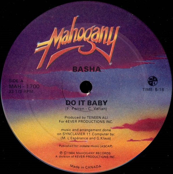 Basha - Do It Baby