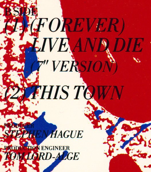 (Forever) Live And Die (Extended Remix) Orchestral Manoeuvres In The Dark