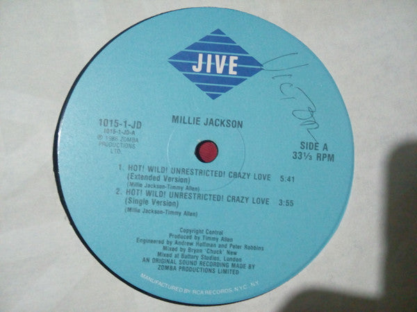 Hot! Wild! Unrestricted! Crazy Love Millie Jackson