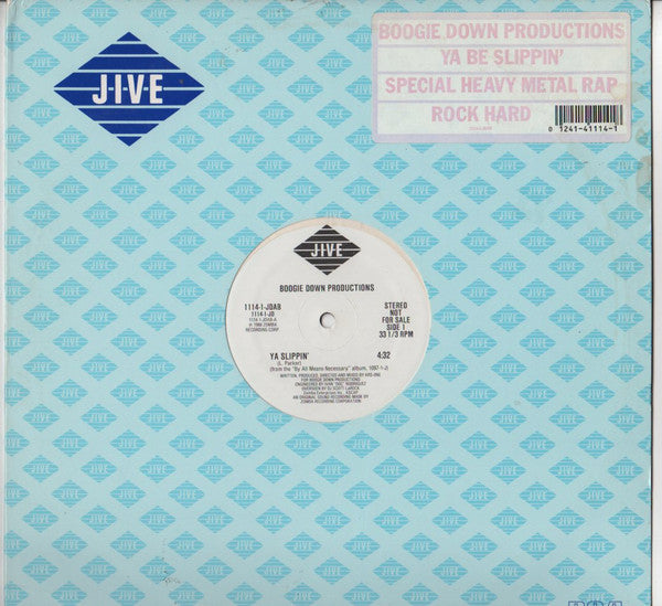 Ya Slippin' / My Philosophy Boogie Down Productions