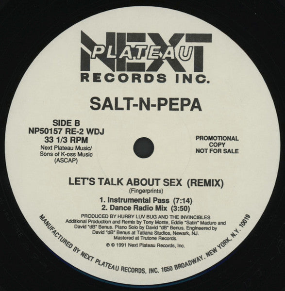 Let's Talk About Sex (Remix) Salt 'N' Pepa