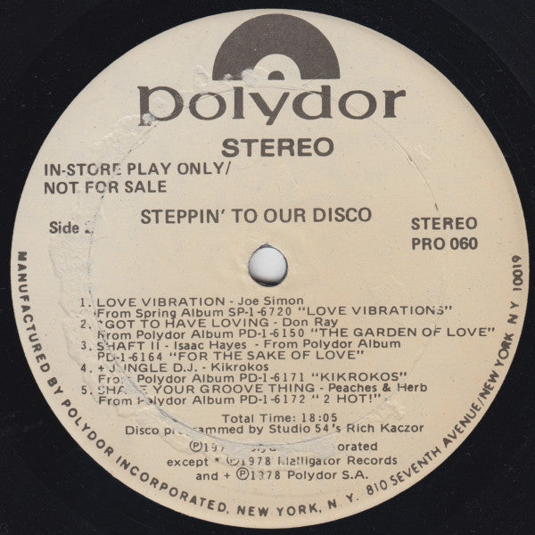 Steppin' To Our Disco | Rectangle Triangle