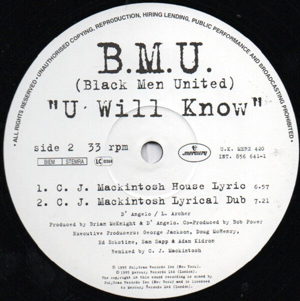 U Will Know B.M.U.