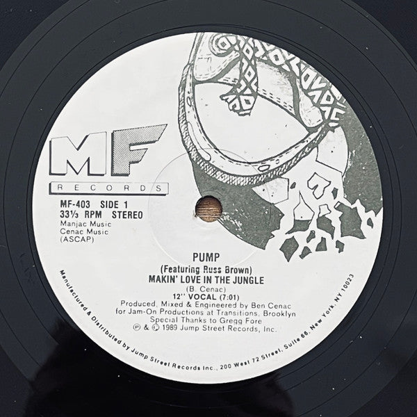 Makin' Love In The Jungle Pump (3),Russ Brown